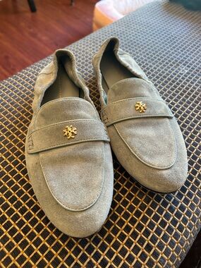 Tory Burch Women's Slip On Loafer Ballet Flats with Gold Logo